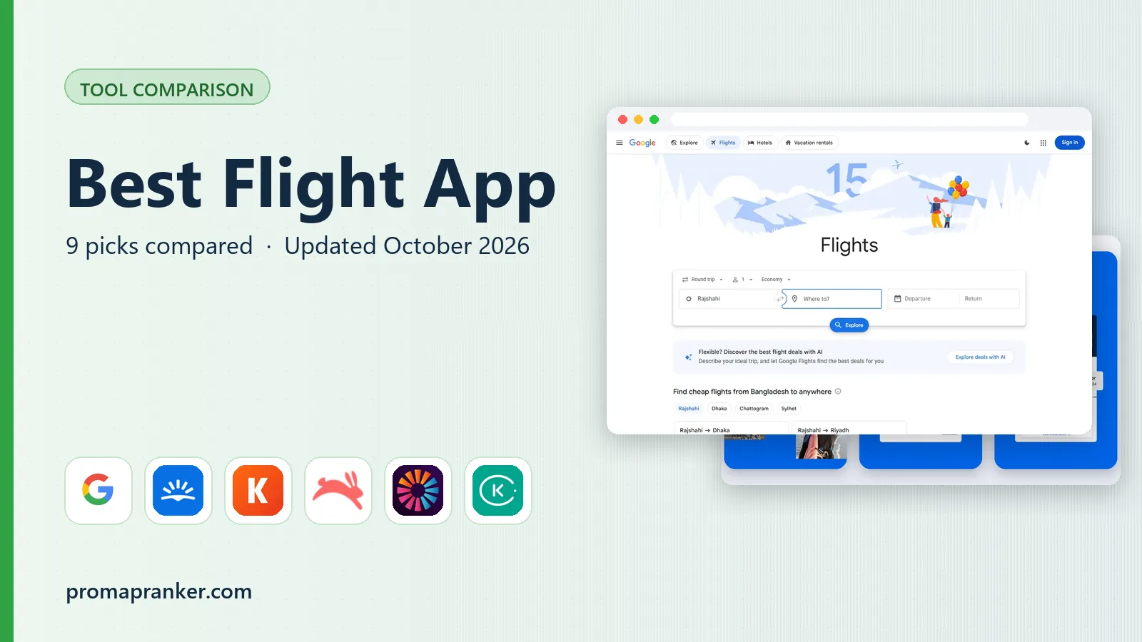 Best Flight App in 2026: 9 Apps Compared