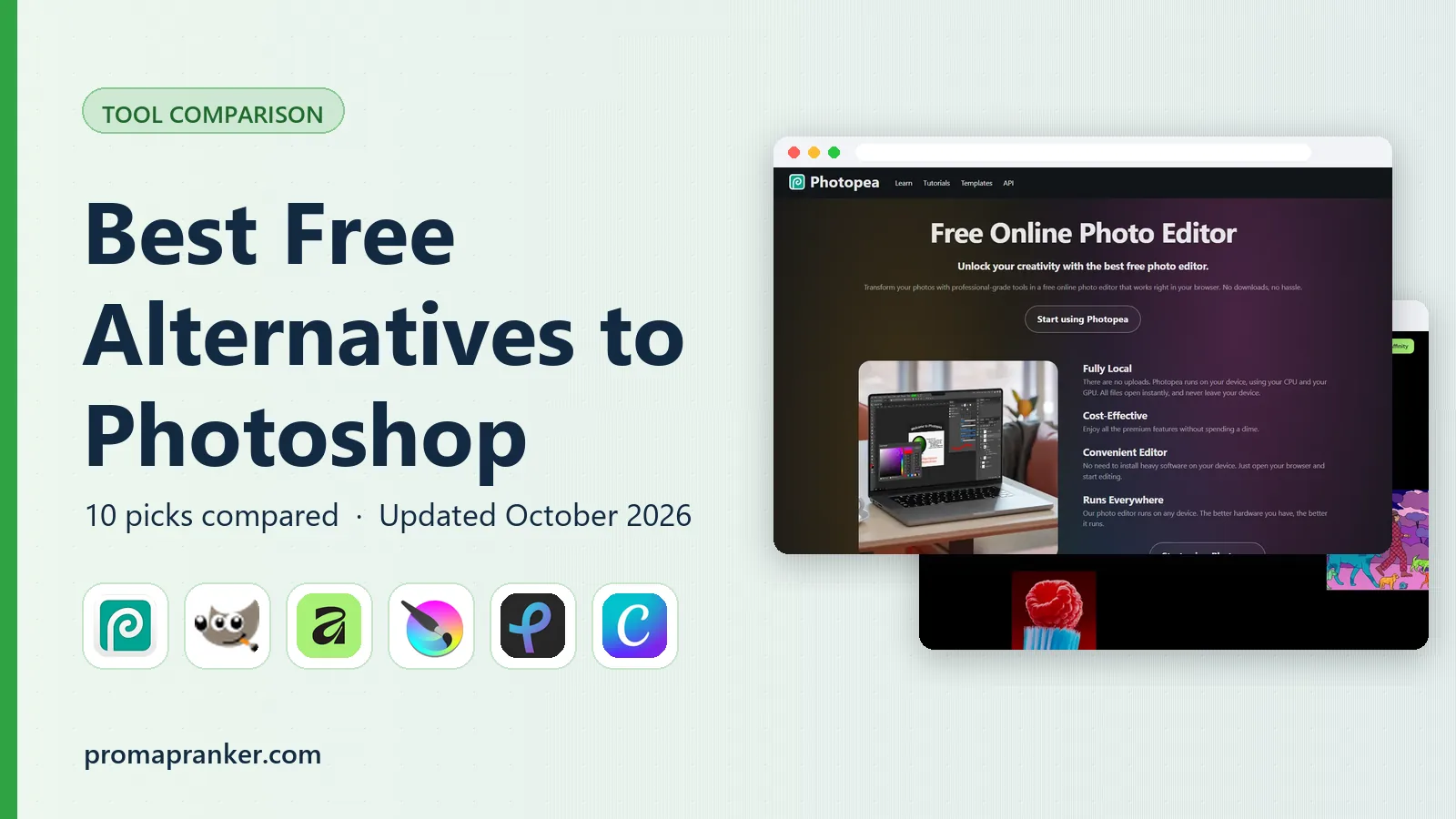Best Free Alternatives to Photoshop in 2026
