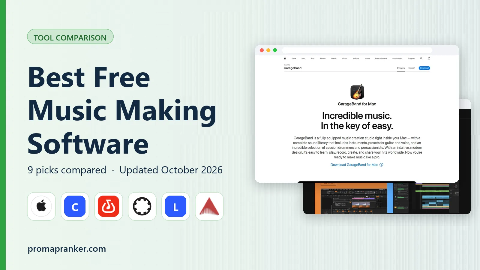 Best Free Music Making Software in 2026