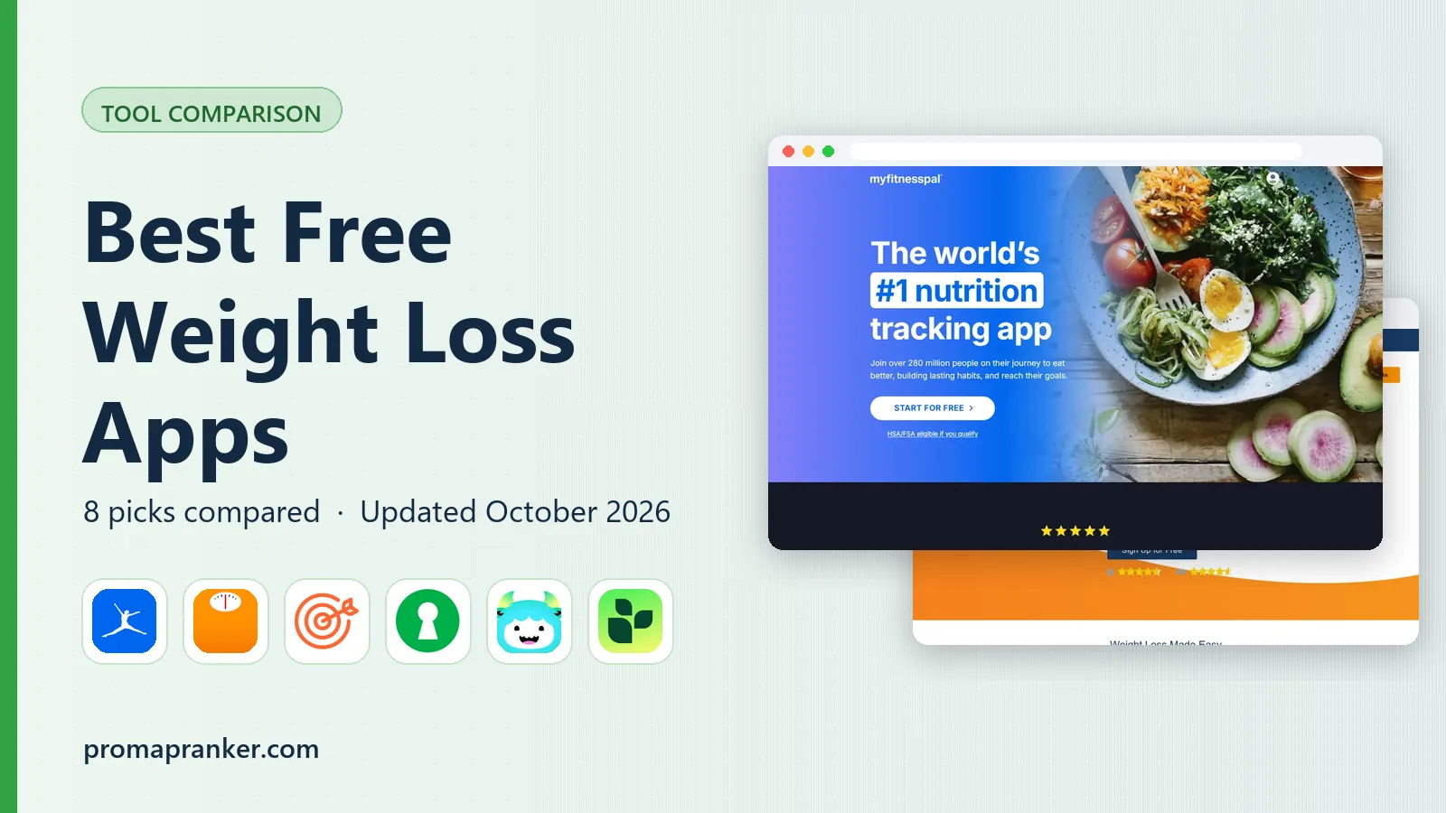 Best Free Weight Loss Apps in 2026