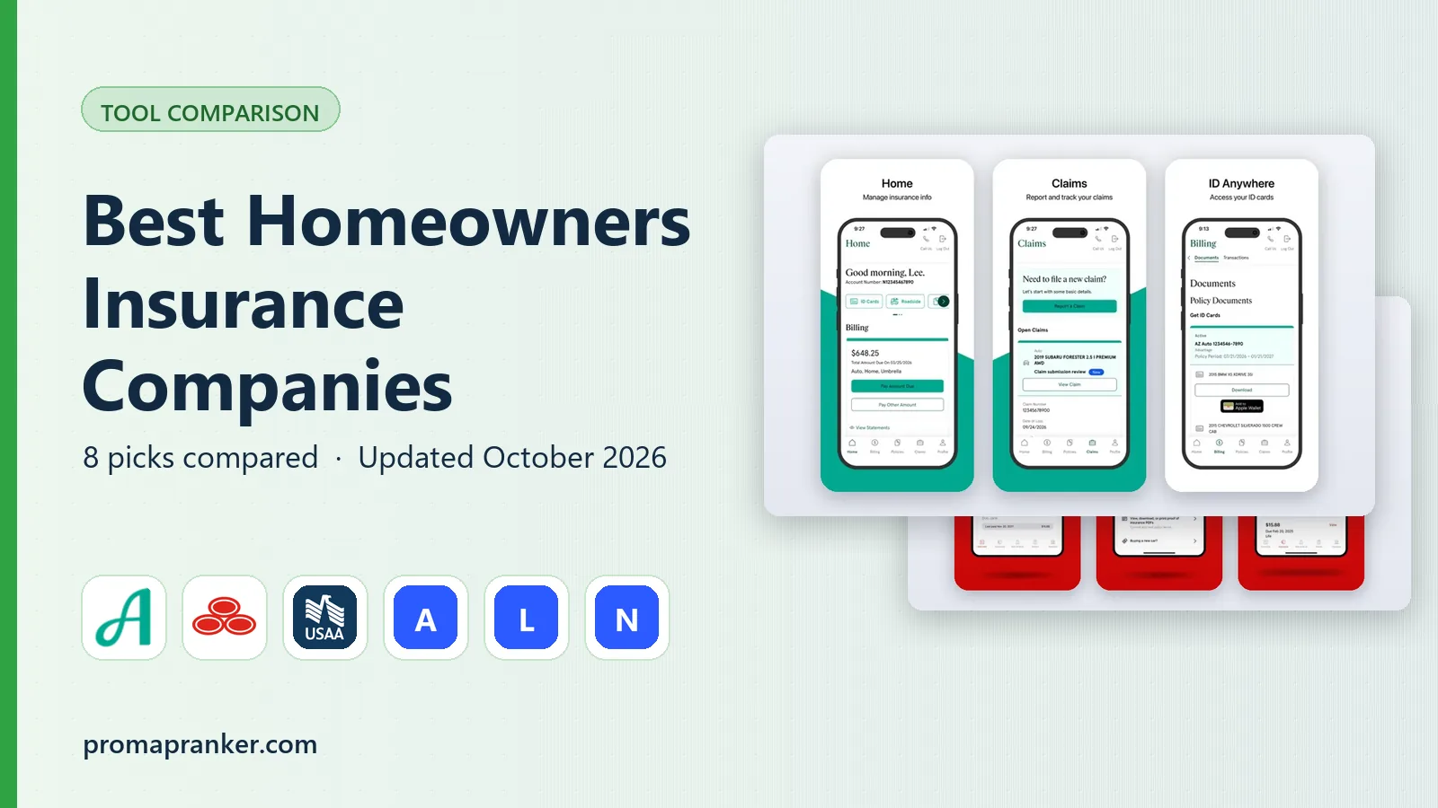 Best Homeowners Insurance Companies in 2026