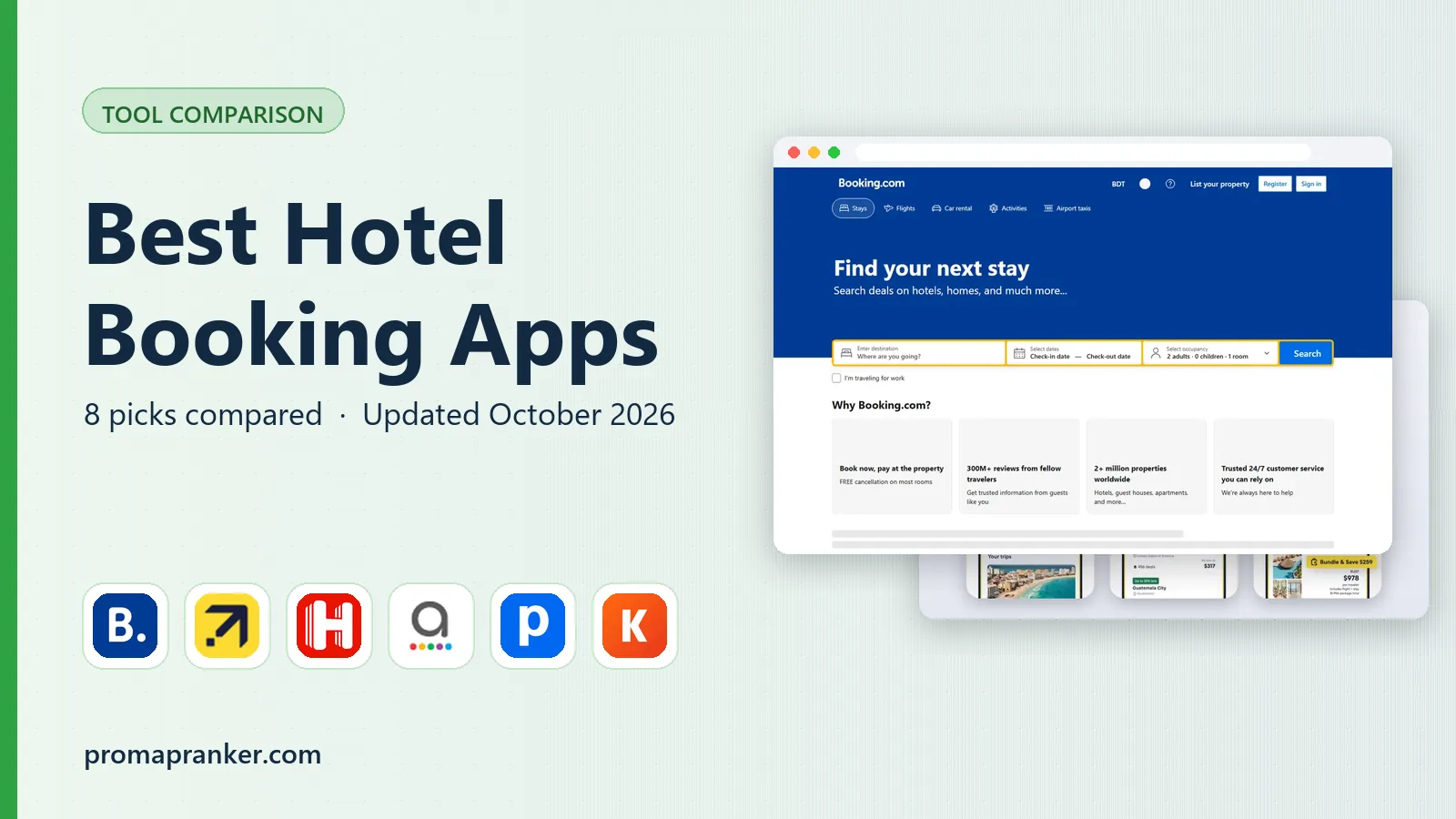 Best Hotel Booking Apps in 2026