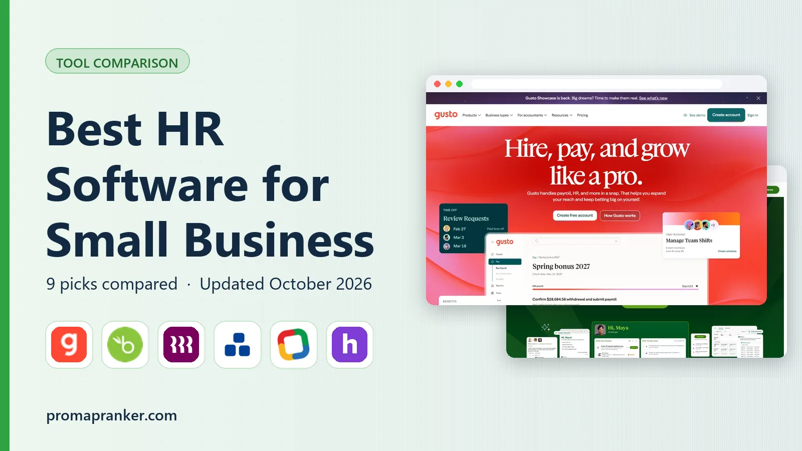 Best HR Software for Small Business in 2026