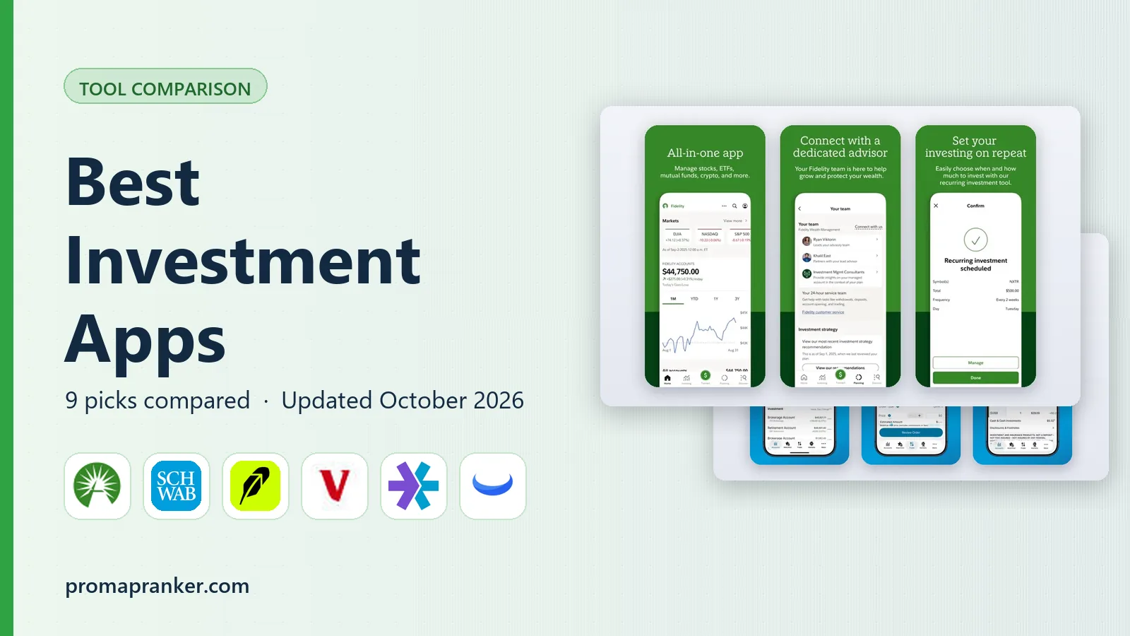 Best Investment Apps in 2026: 9 Apps Compared