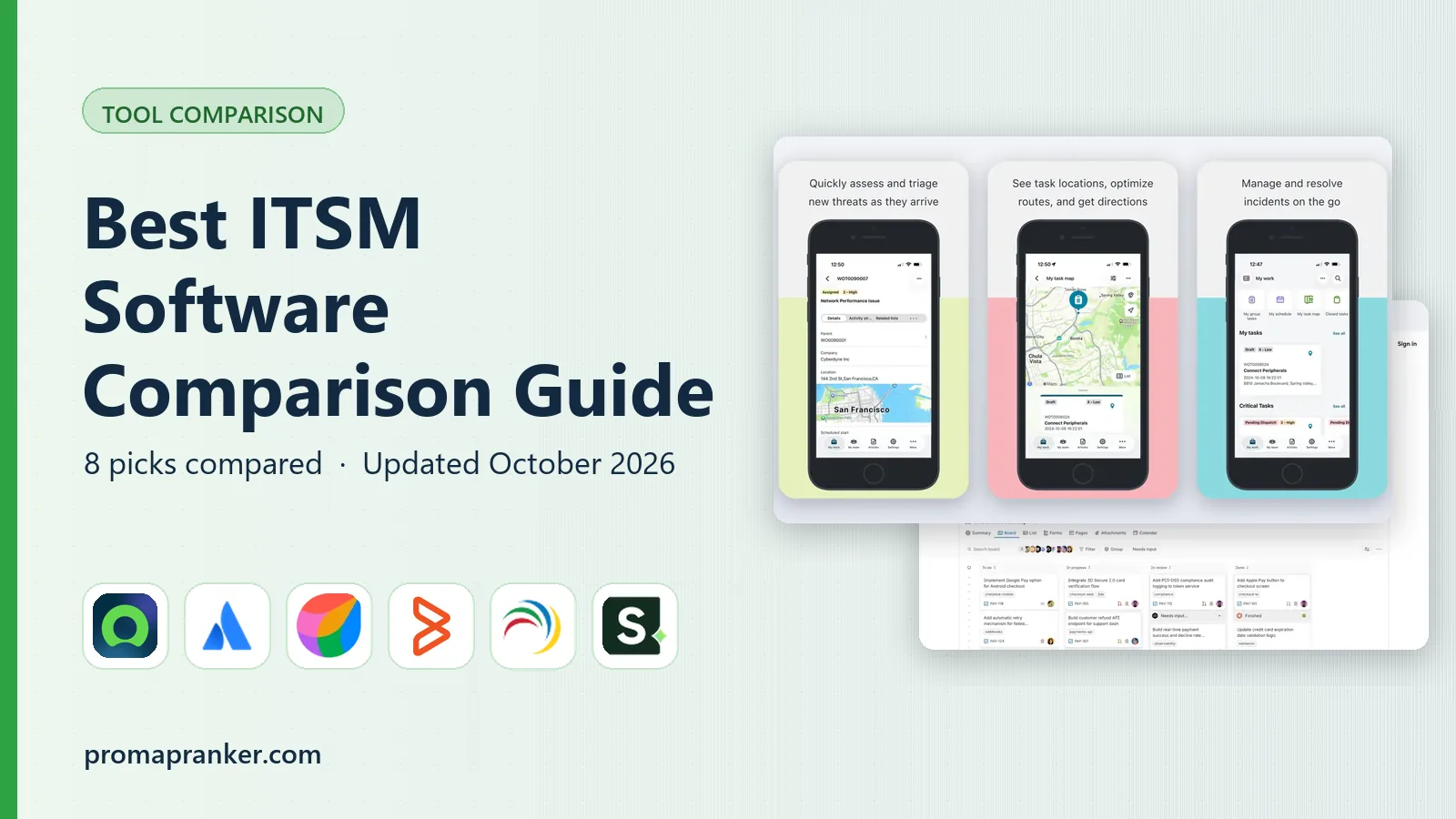 Best ITSM Software Comparison Guide in 2026