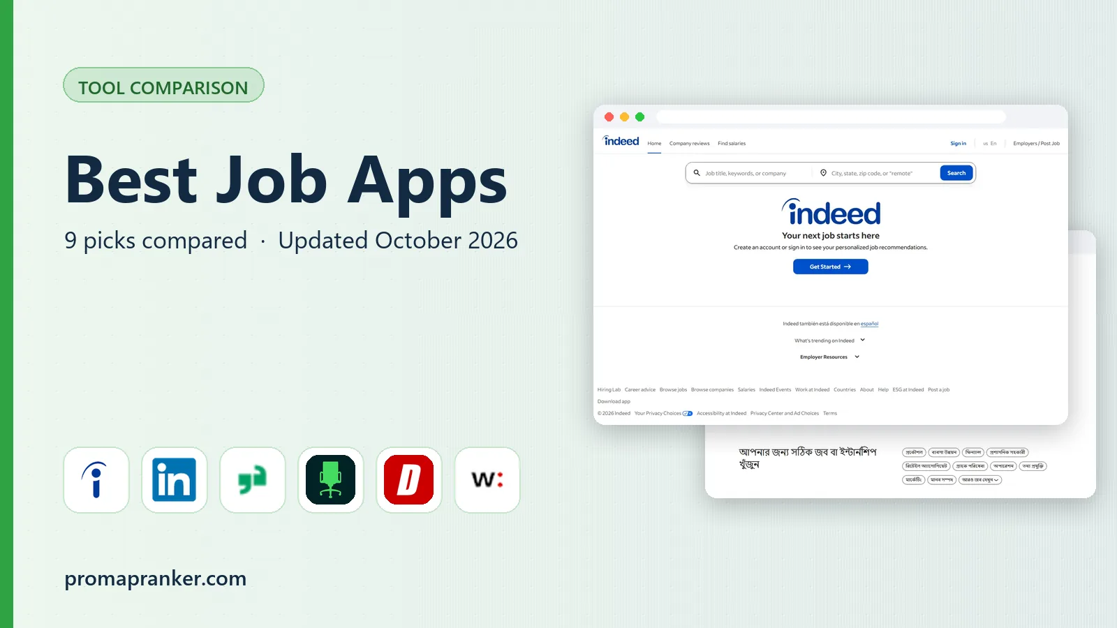 Best Job Apps in 2026: 9 Apps Compared