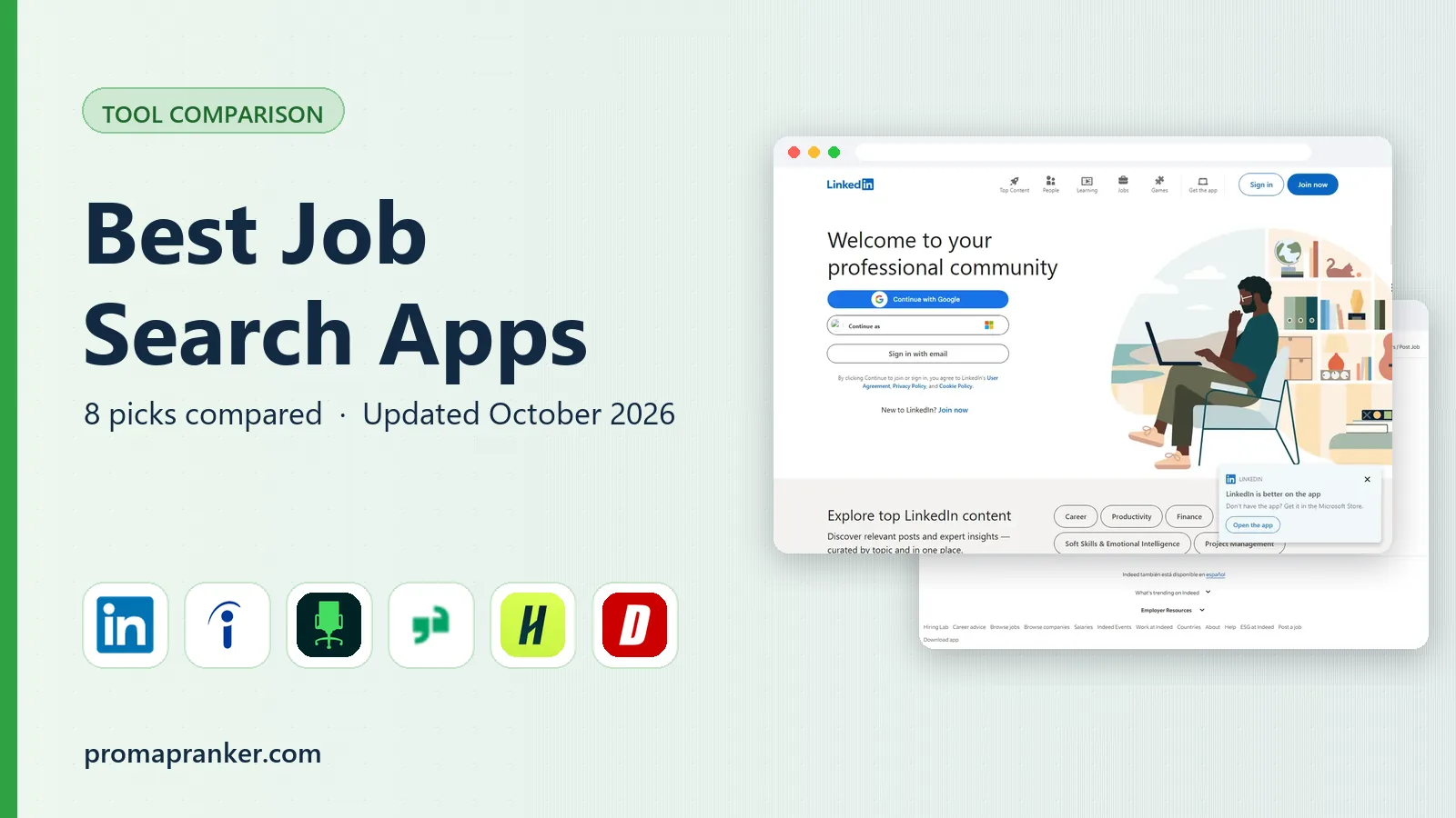 Best Job Search Apps in 2026: 8 Apps Compared
