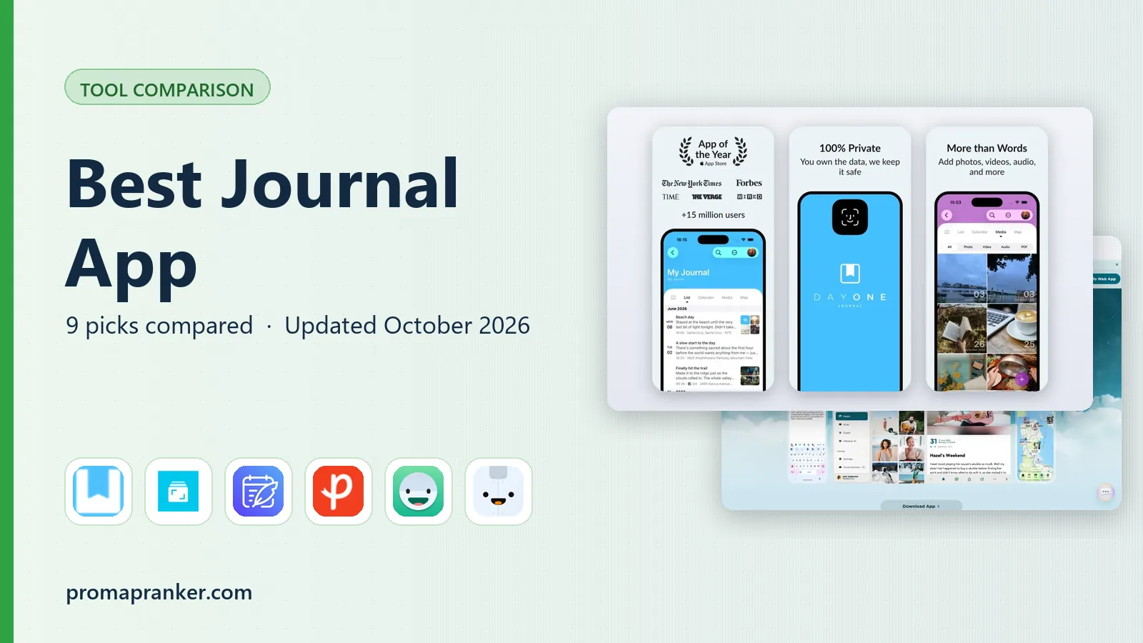 Best Journal App in 2026: 9 Options Compared