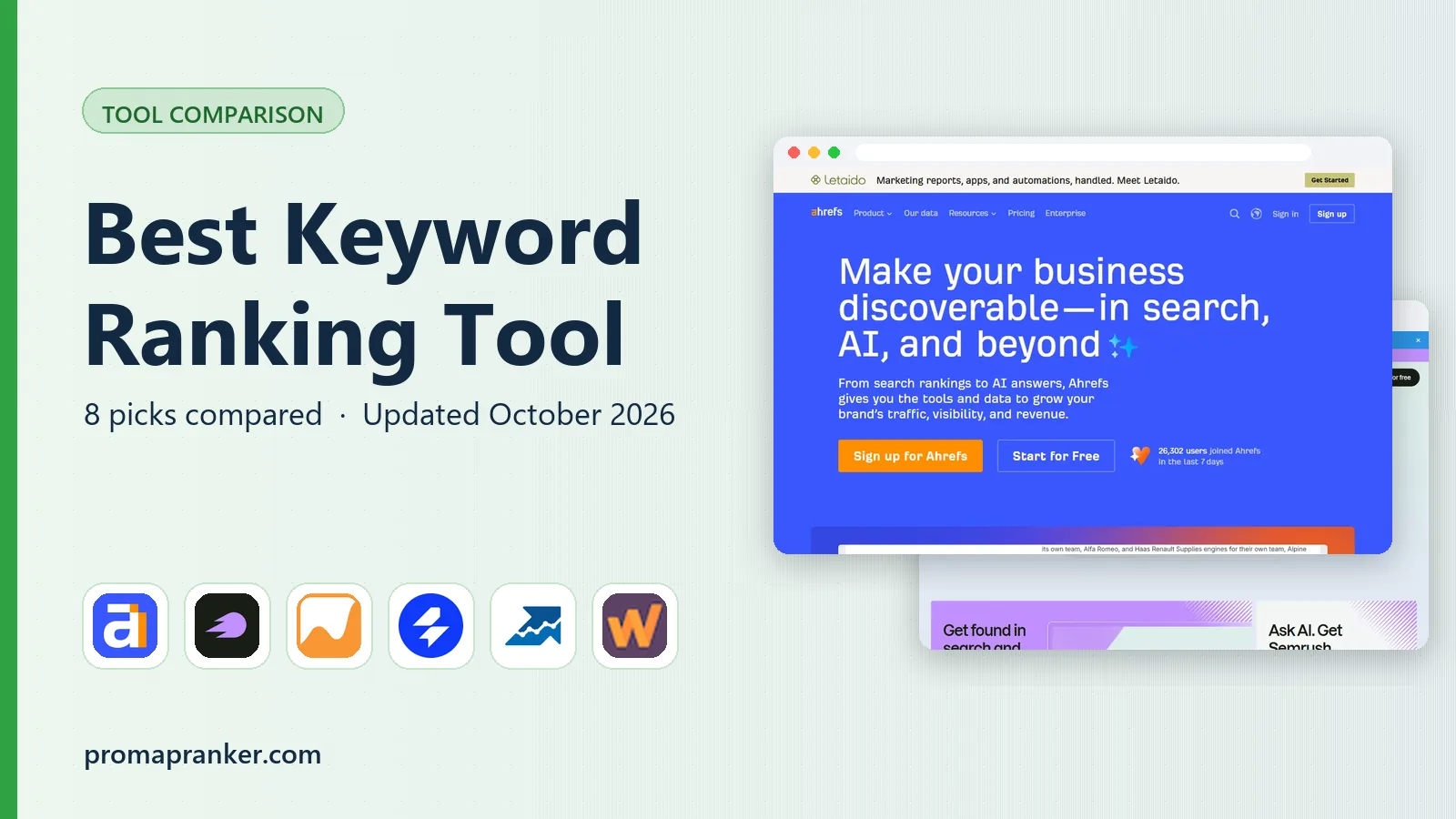 Best Keyword Ranking Tool in 2026