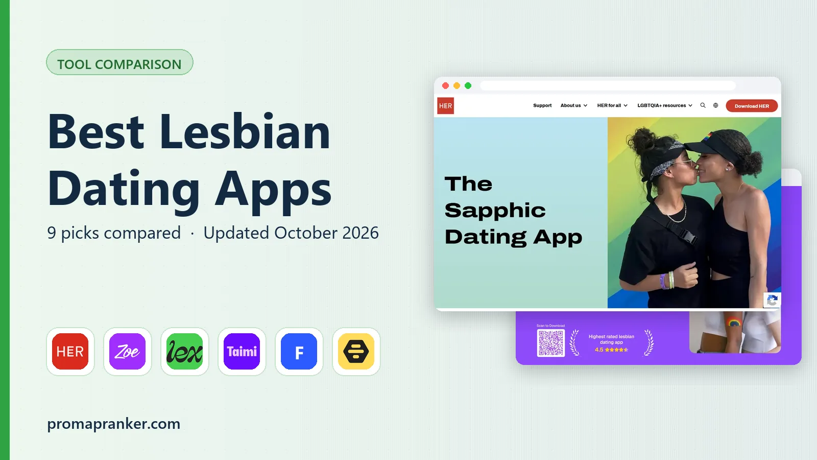 Best Lesbian Dating Apps in 2026