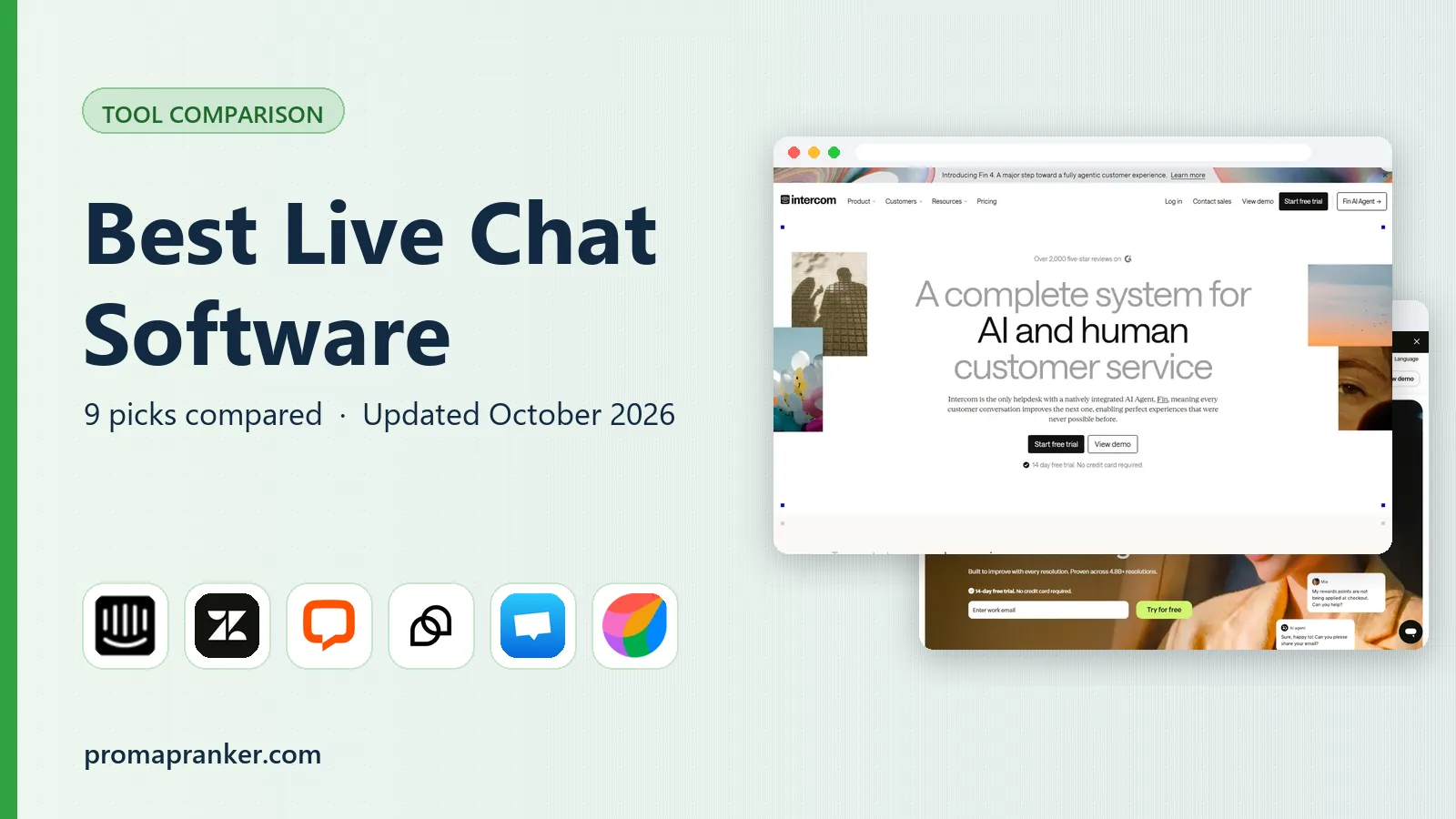 Best Live Chat Software in 2026