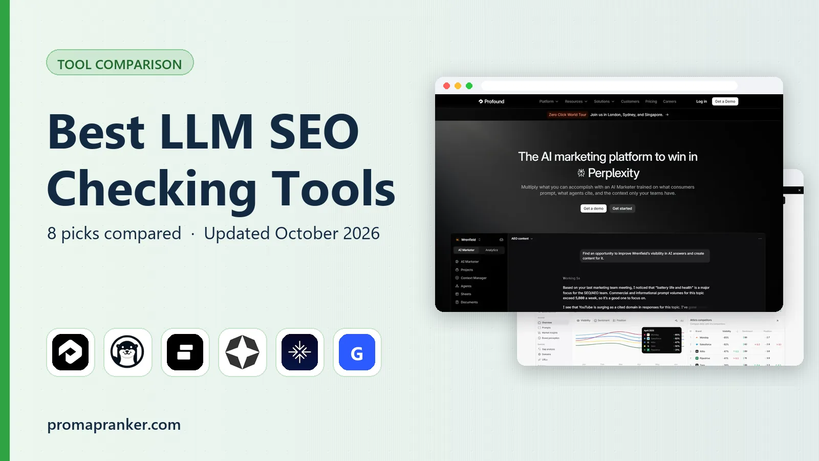 Best LLM SEO Checking Tools in 2026