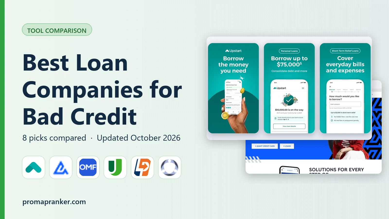 Best Loan Companies for Bad Credit in 2026
