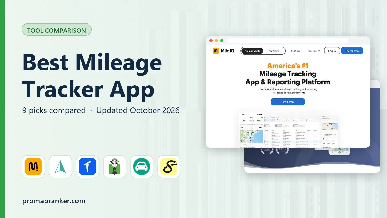 Best Mileage Tracker App in 2026