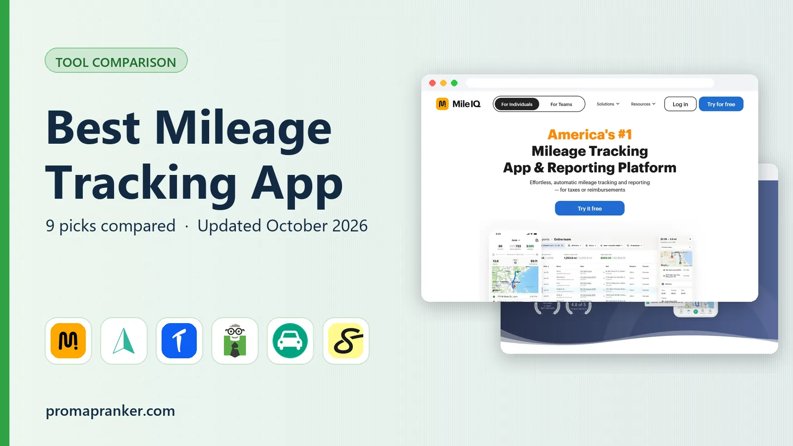 Best Mileage Tracking App in 2026