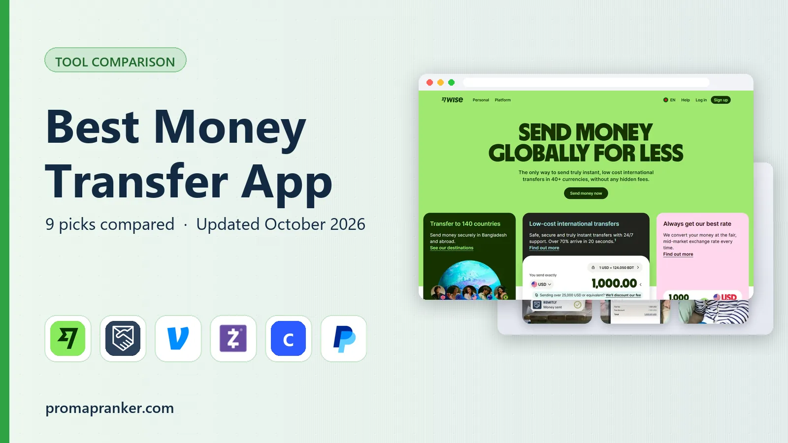 Best Money Transfer App in 2026