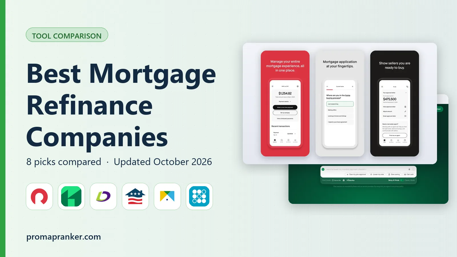 Best Mortgage Refinance Companies in 2026