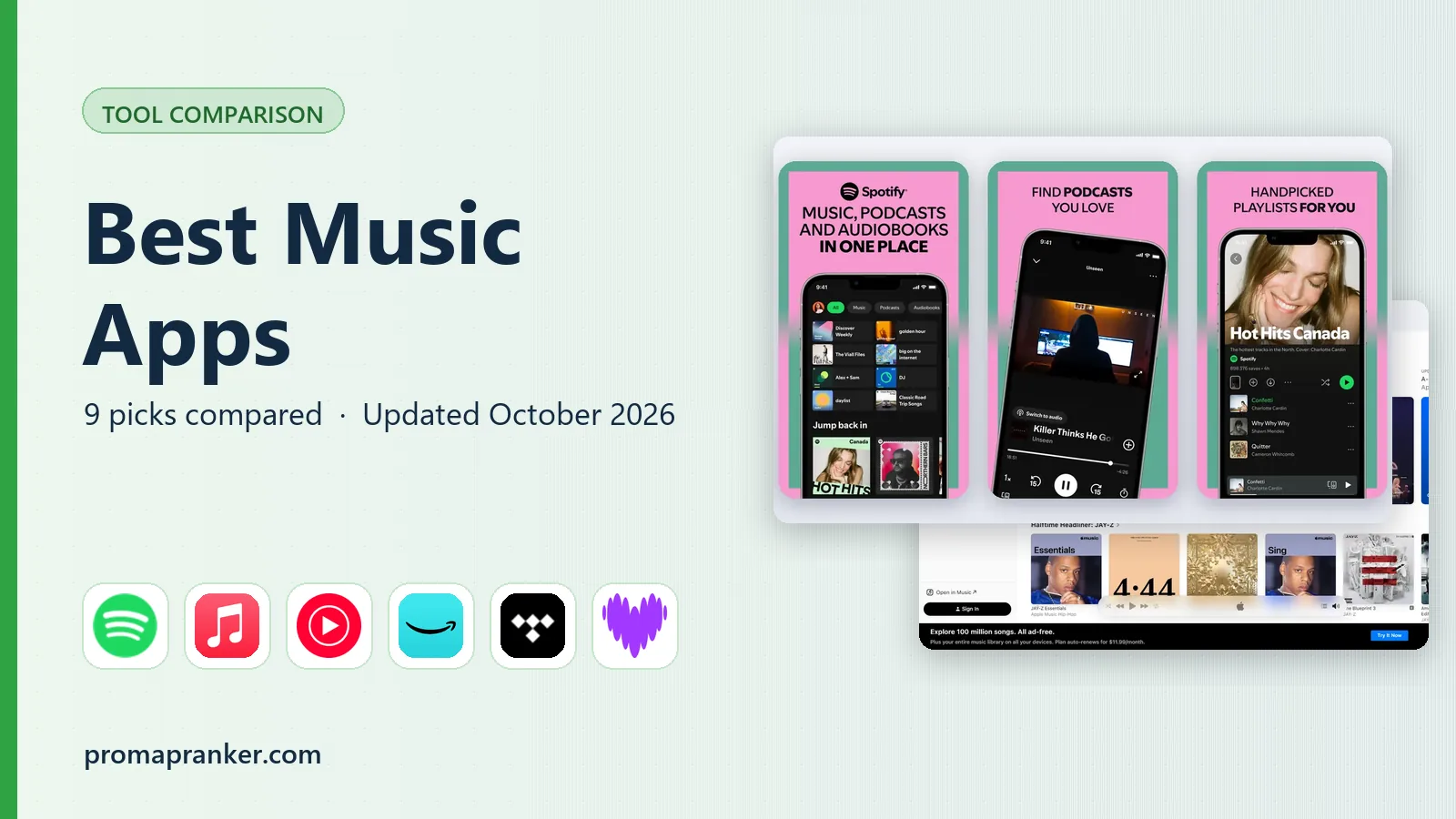 Best Music Apps in 2026: 9 Apps Compared