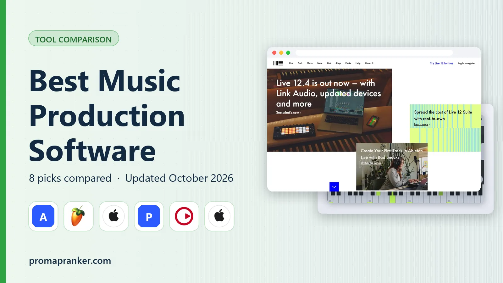 Best Music Production Software in 2026