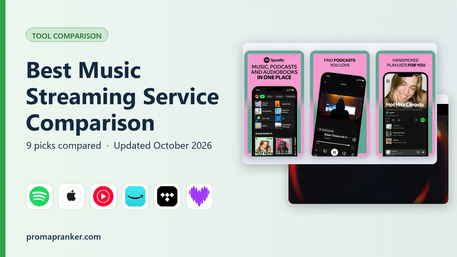 Best Music Streaming Service Comparison in 2026