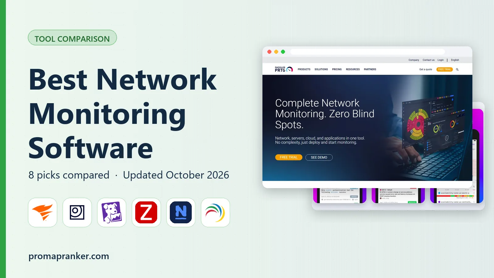 Best Network Monitoring Software in 2026