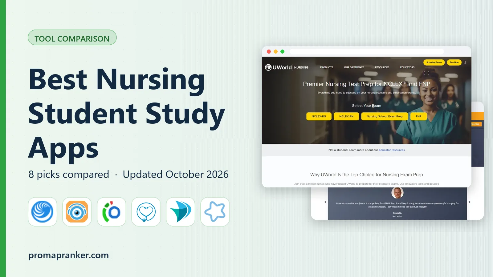 Best Nursing Student Study Apps in 2026