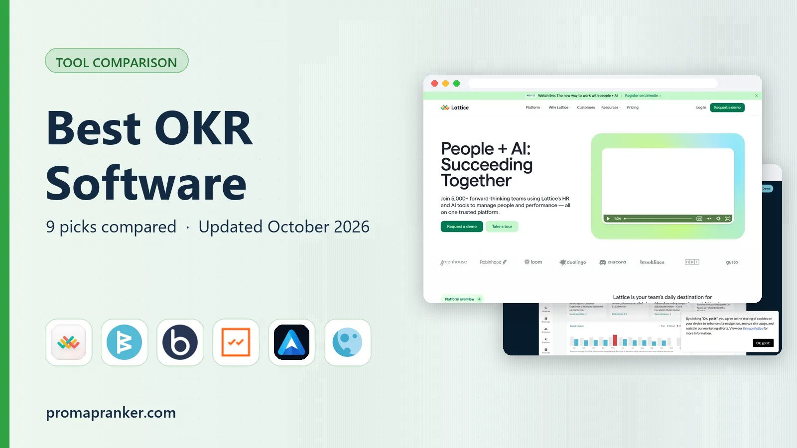 Best OKR Software in 2026: 9 Options Compared