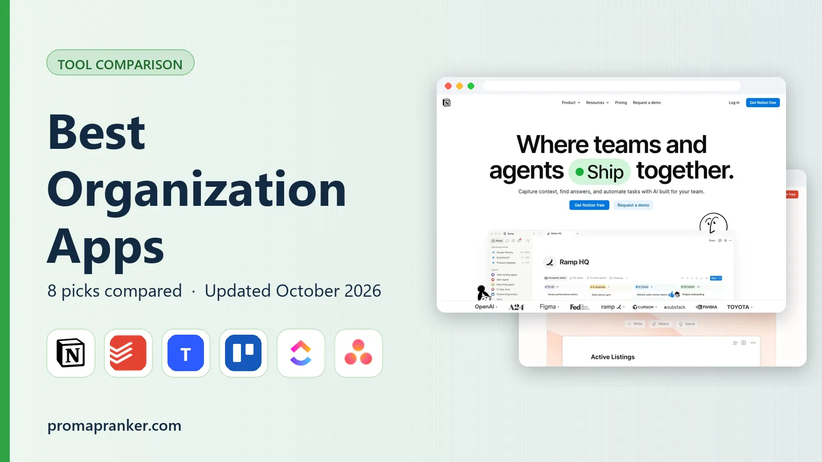 Best Organization Apps in 2026