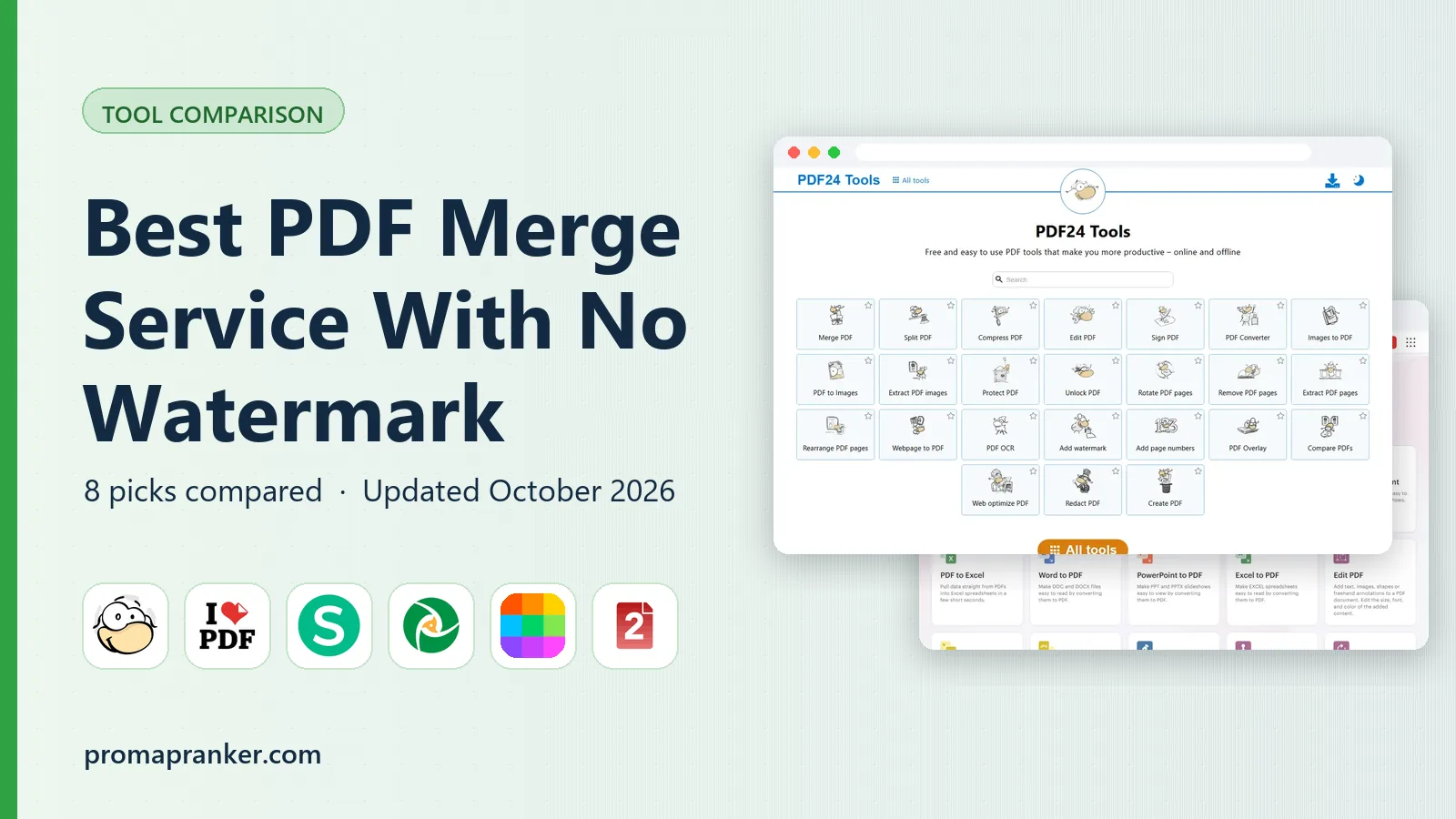 Best PDF Merge Service With No Watermark in 2026