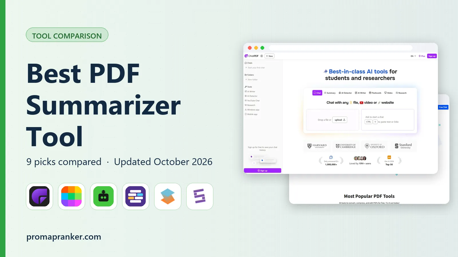 Best PDF Summarizer Tool in 2026