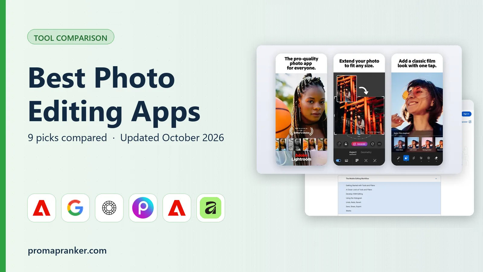 Best Photo Editing Apps in 2026