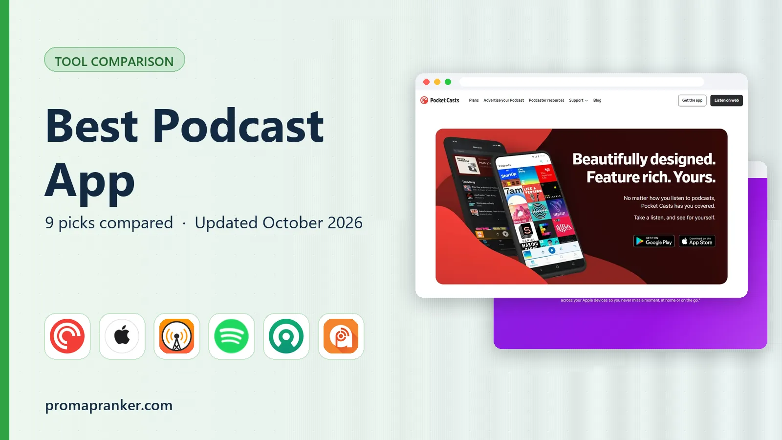 Best Podcast App in 2026: 9 Apps Compared