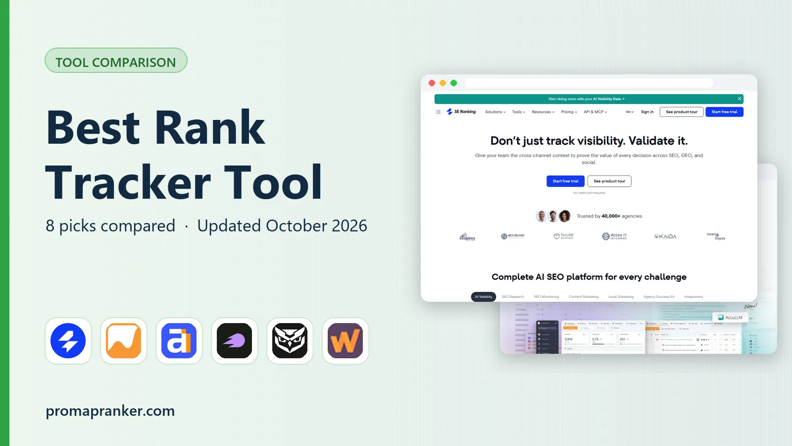 Best Rank Tracker Tool in 2026