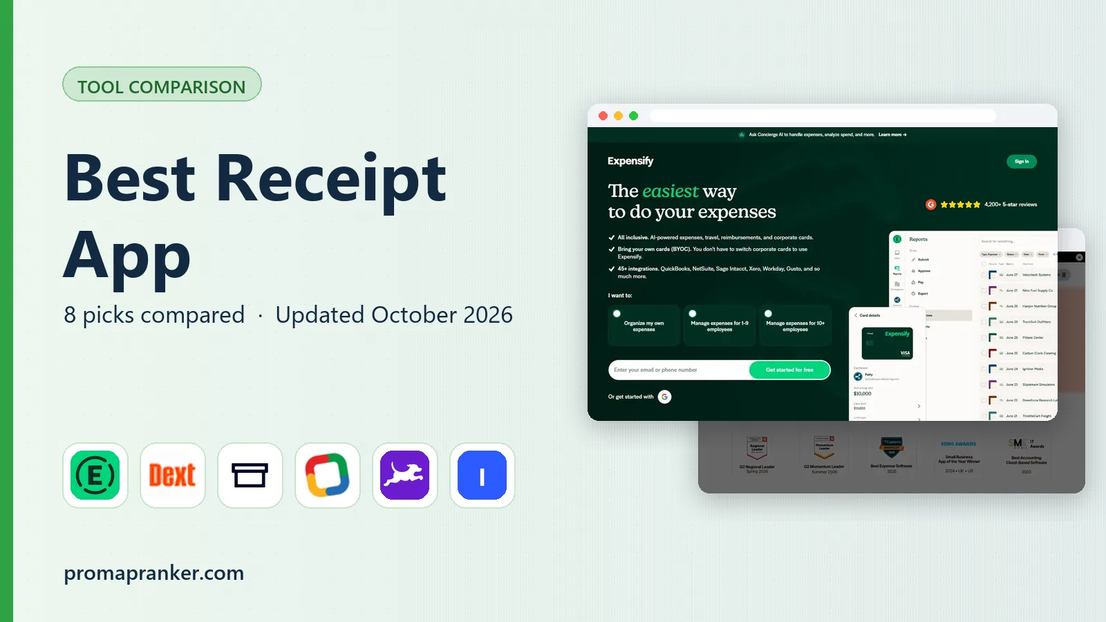 Best Receipt App in 2026: 8 Apps Compared
