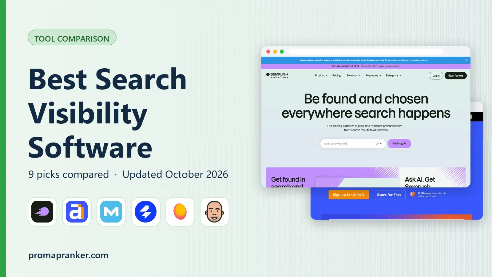 Best Search Visibility Software in 2026