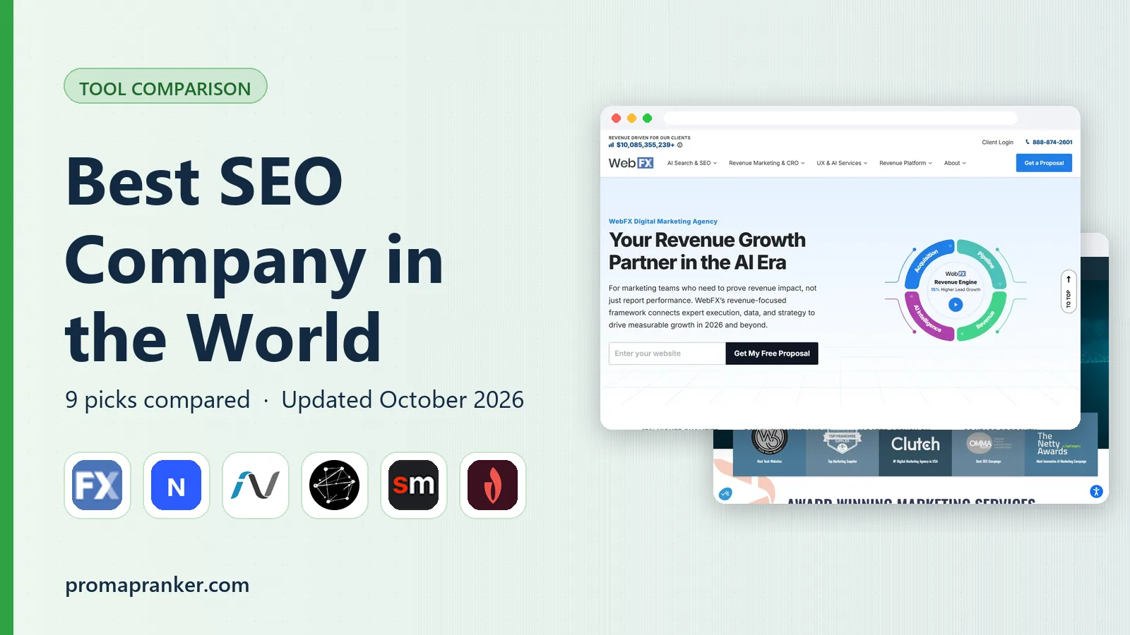 Best SEO Company in the World in 2026