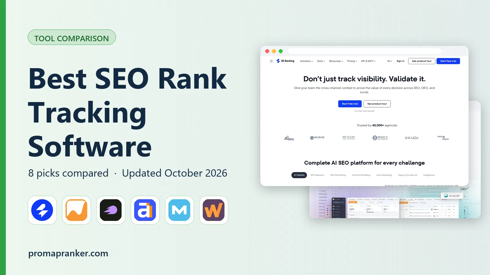 Best SEO Rank Tracking Software in 2026