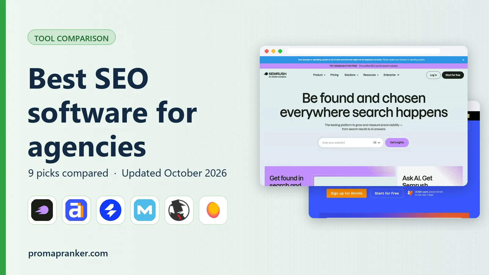 Best SEO software for agencies in 2026