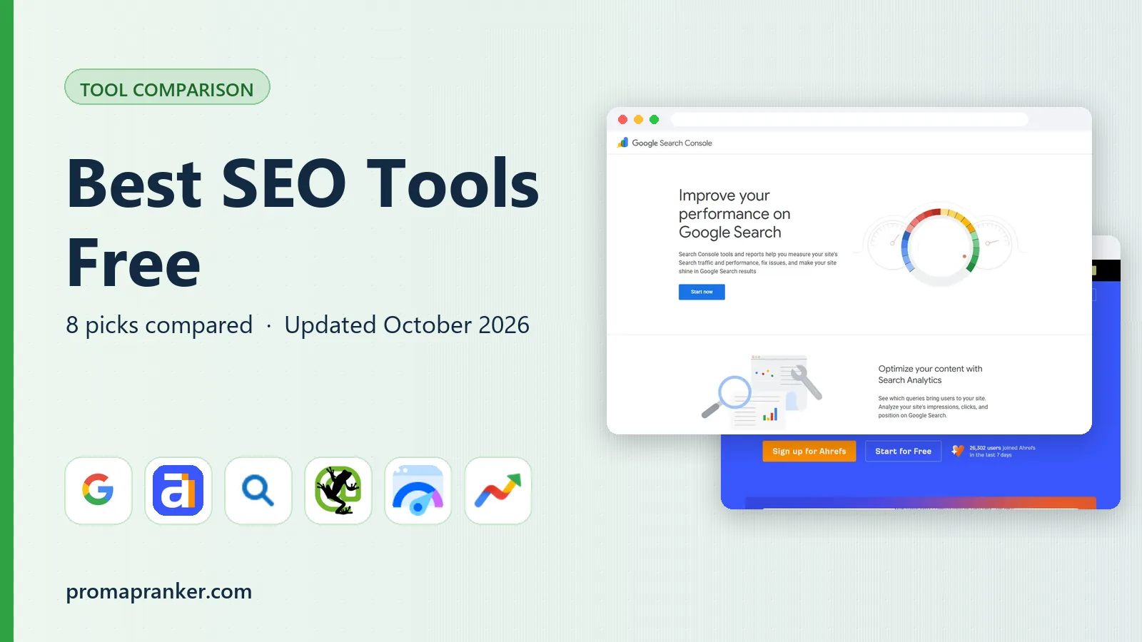 Best SEO Tools Free in 2026