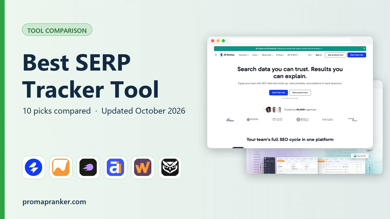 Best SERP Tracker Tool in 2026