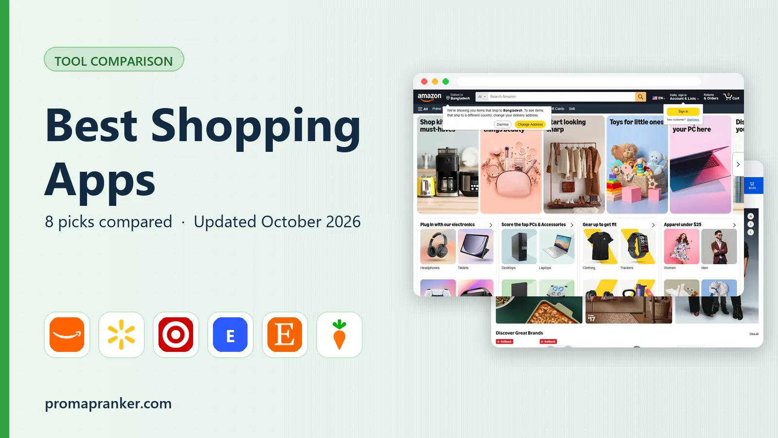 Best Shopping Apps in 2026: 8 Apps Compared