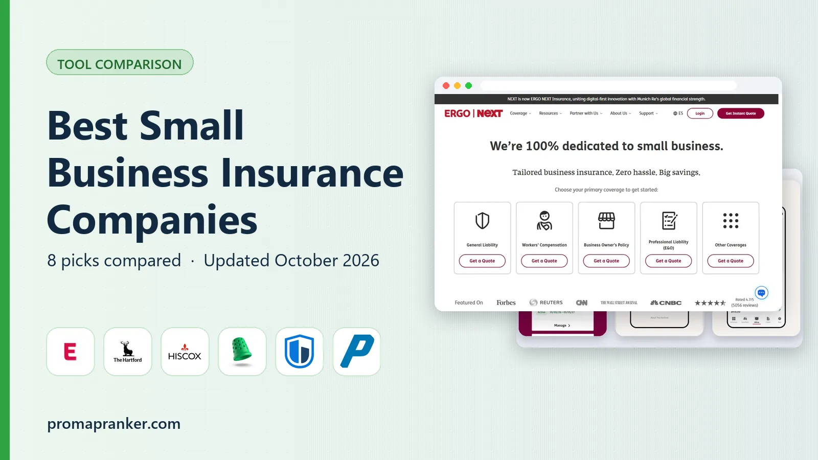 Best Small Business Insurance Companies in 2026