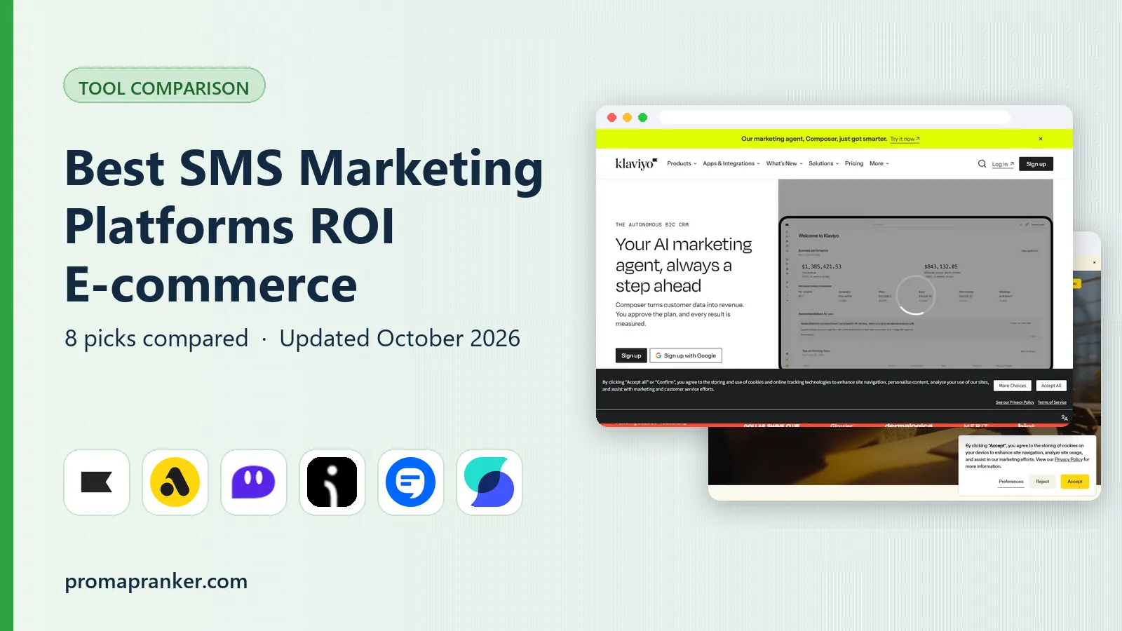 Best SMS Marketing Platforms ROI E-commerce in 2026