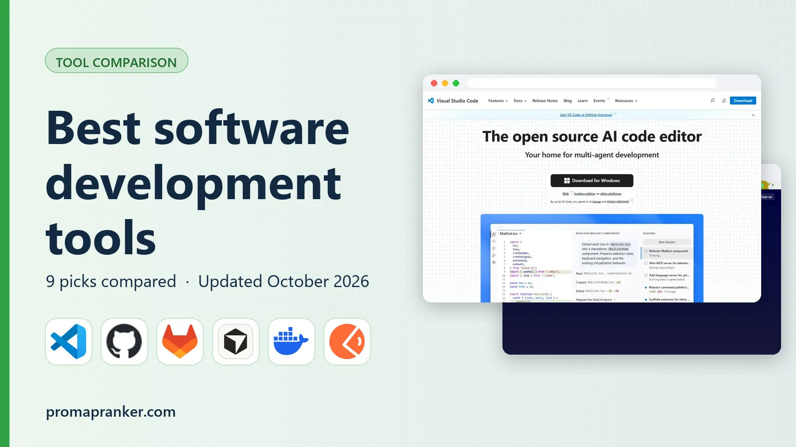 Best software development tools in 2026