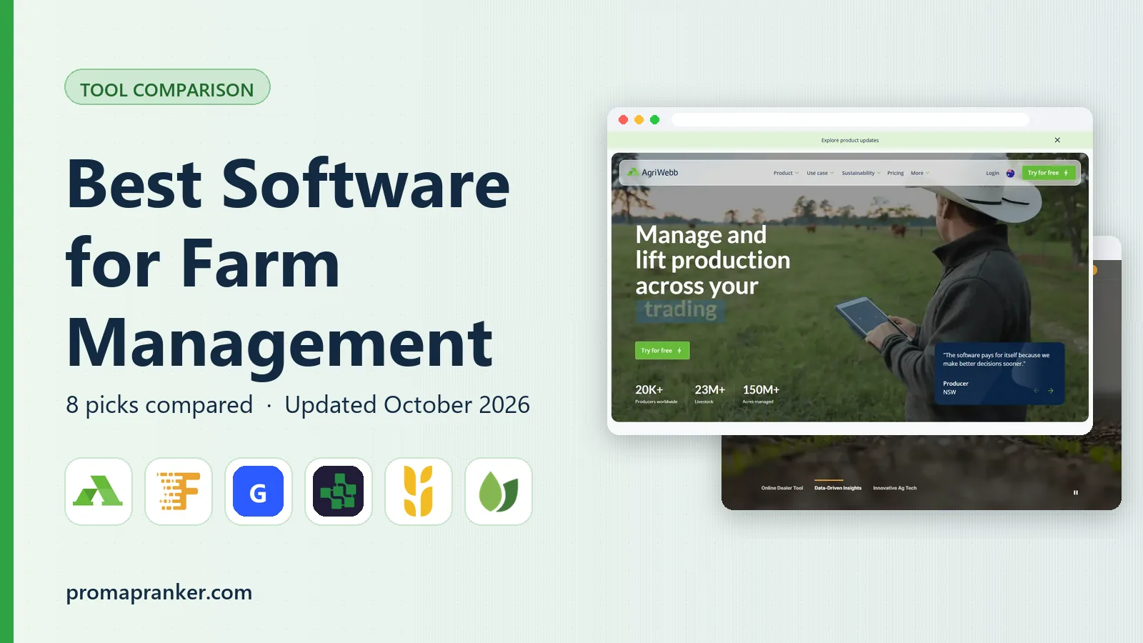 Best Software for Farm Management in 2026