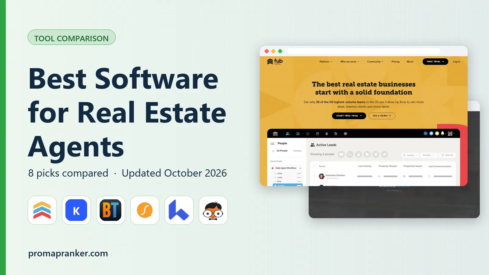Best Software for Real Estate Agents in 2026