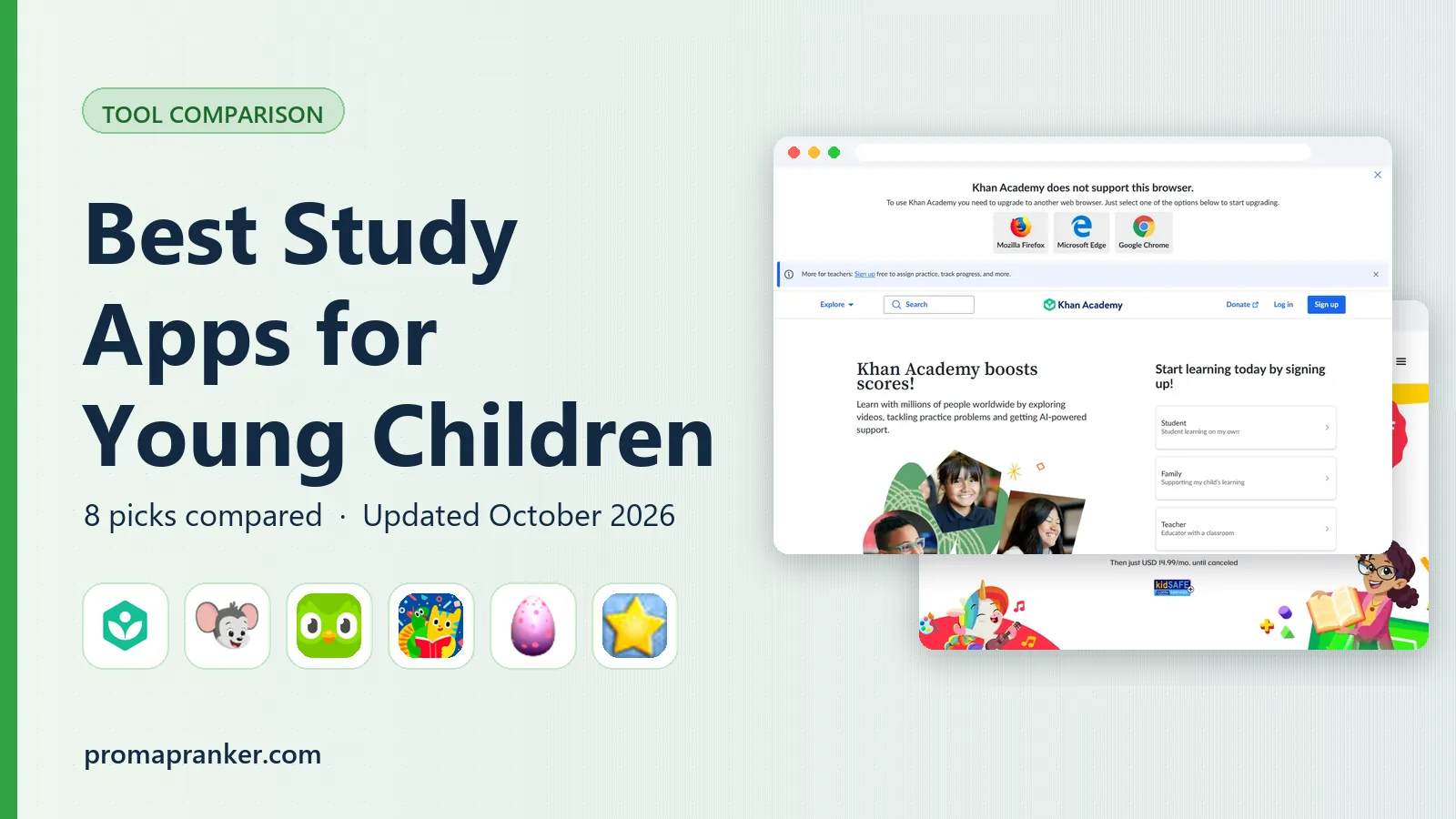 Best Study Apps for Young Children in 2026