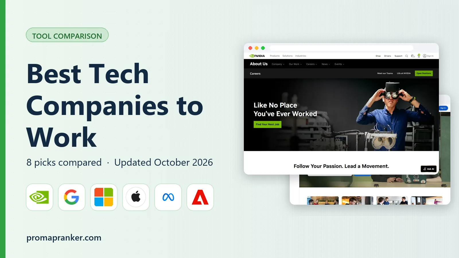 Best Tech Companies to Work in 2026