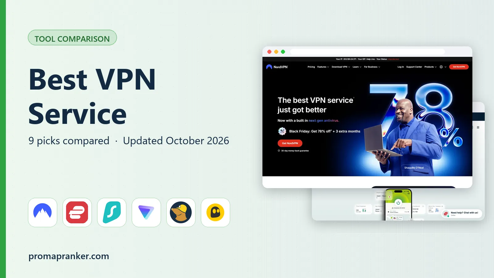 Best VPN Service in 2026: 9 Services Compared
