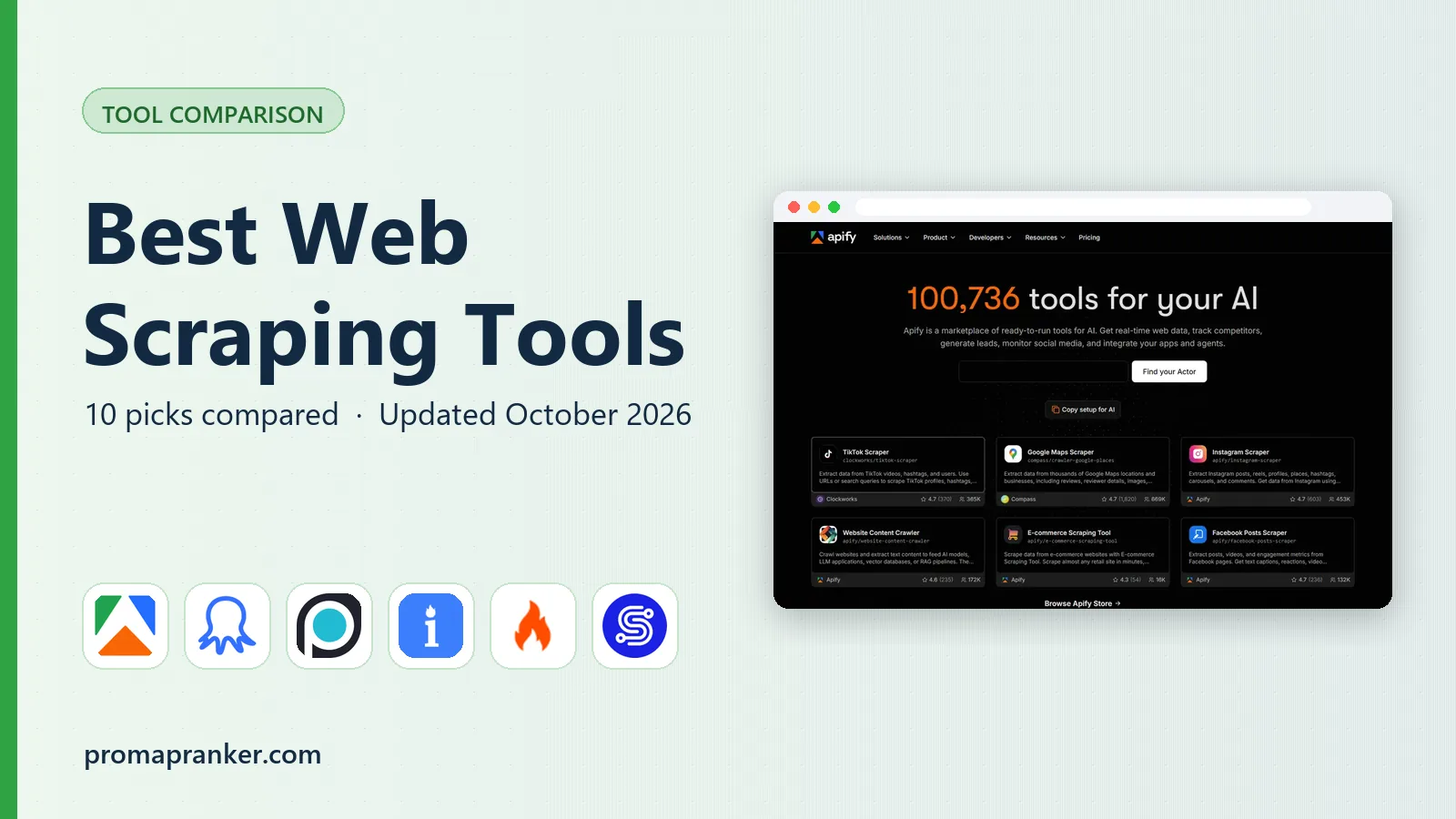 Best Web Scraping Tools in 2026